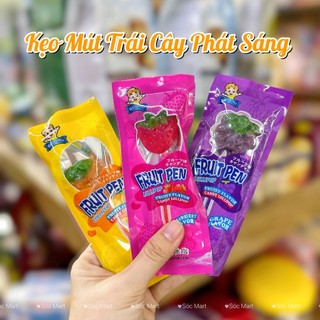 Lẻ 🍇 kẹo mút trái cây phát sáng 🍋