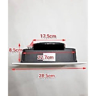 Quạt thông gió Tico TC-18AV6 ( lỗ chờ 230x230mm ).