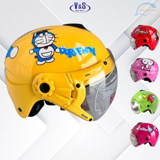 Mũ bảo hiểm trẻ em dành cho bé  từ 3 đến 6 tuổi -Vòng đầu 49-52cm - VS103Ks - Among Us - Kitty - Doreamon - Elsa