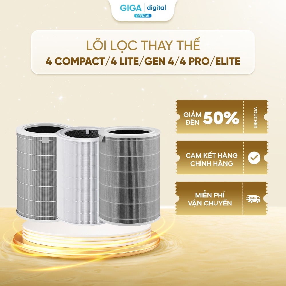 Lõi Lọc Cho Máy Lọc Không Khí Thay Thế 4 Compact/ 4 Lite/ Gen 4/ 4 Pro/ Elite