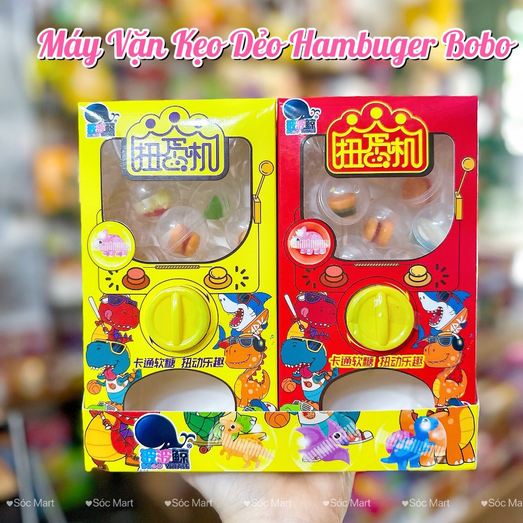 😁 Máy Vặn Kẹo Dẻo Hambuger Bobo 😂 Máy Nhả Kẹo Dẻo Hambuger Bobo