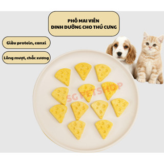Phô mai viên sấy khô dành cho chó mèo, hamster