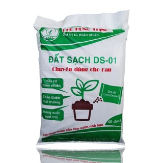 (2kg) Đất trồng rau sạch DS-01 từ mụn dừa đã qua ủ xử lý (chiết lẻ)
