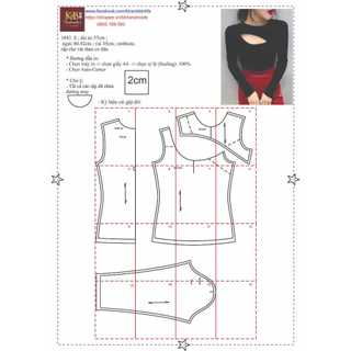 Rập giấy a0 mã 1643 - rập áo thun