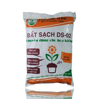 Đất trồng hoa kiểng DS-02 tơi xốp, đã qua ủ xử lý