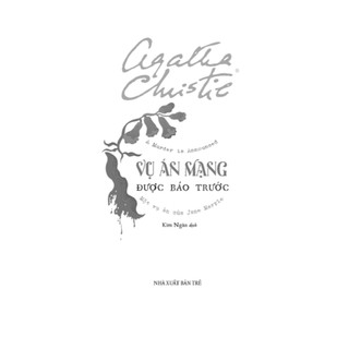 Sách - Vụ Án Mạng Được Báo Trước (Agatha Christie)