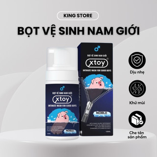 Bọt vệ sinh nam giới XTOY Dung dịch tạo bọt cao cấp chai 100ml
