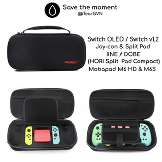 Túi đựng chống sốc DOBE đựng máy và Split Pad IINE / HORI / Mobapad M6 / DOBE cho Nintendo Switch Oled / Switch v1,2