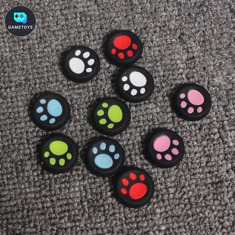 Núm bọc analog hình chân mèo cho tay cầm Pro Controller / PS4 / PS5 / Xbox / Steam Deck / ROG Ally X