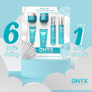Bộ set dưỡng da mini trắng da 6 món ONYX Bảo Thy