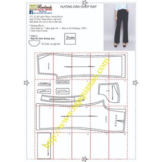 Rập giấy A0 mã 572- Rập quân (BẢN VẼ)