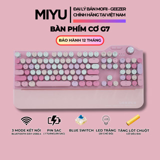 MOFII MIYU G7 Bàn phím cơ BA CHẾ ĐỘ. CHÍNH HÃNG tương thích cả hệ điều hành Windows và Mac os