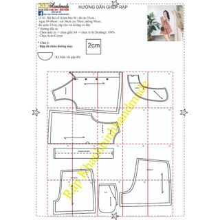 Rập giấy bộ cổ sen mã 1314 (BẢN VẼ)