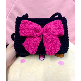  Túi đeo chéo bằng len  inbox shop trước khi đặt  