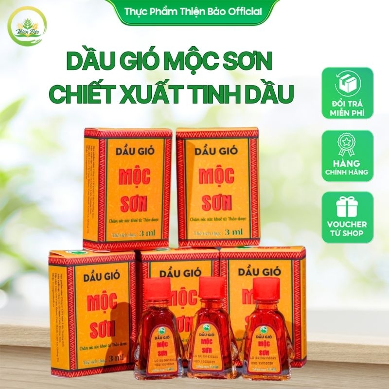 Dầu gió thảo dược Mộc Sơn