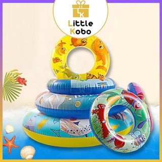 Phao tròn tập bơi cho bé và người lớn đủ size 60cm / 70cm / 80cm / 90cm phao bơi nhiều màu