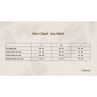 CÉLESTE - Chân Váy Xoè Dáng Dài Hack Eo Chất Thô Mềm Bồng Bềnh Nhẹ Nhàng Ara Skirt