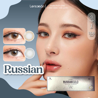 Kính áp tròng cận 1 ngày LENS XOẮN lens tây không viền OLENS RUSSIAN giá 1 đôi