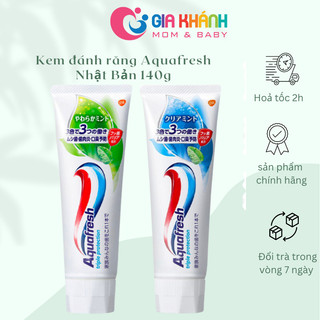 Kem đánh răng Aquafresh Nhật Bản 140g