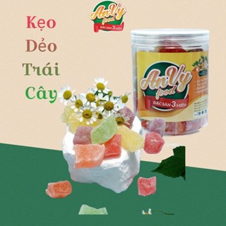 Kẹo hương thập cẩm dẻo AnVy Foods hũ 450gr Hương trái cây thơm ngon, ngọt vừa
