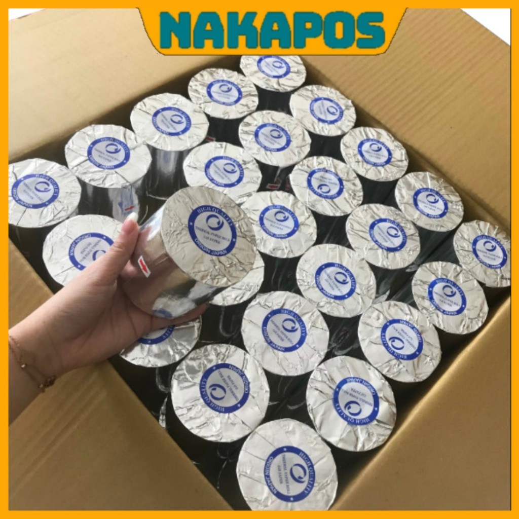 [COMBO 6 CUỘN ] Giấy in bill cuộn bự K80x80 in máy Pos 80MM K80*80 K80x46 giấy in nhiệt K80 in hóa đ