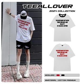 Áo thun/t-shirt local brand unisex tee all over reality and dreams basic tee