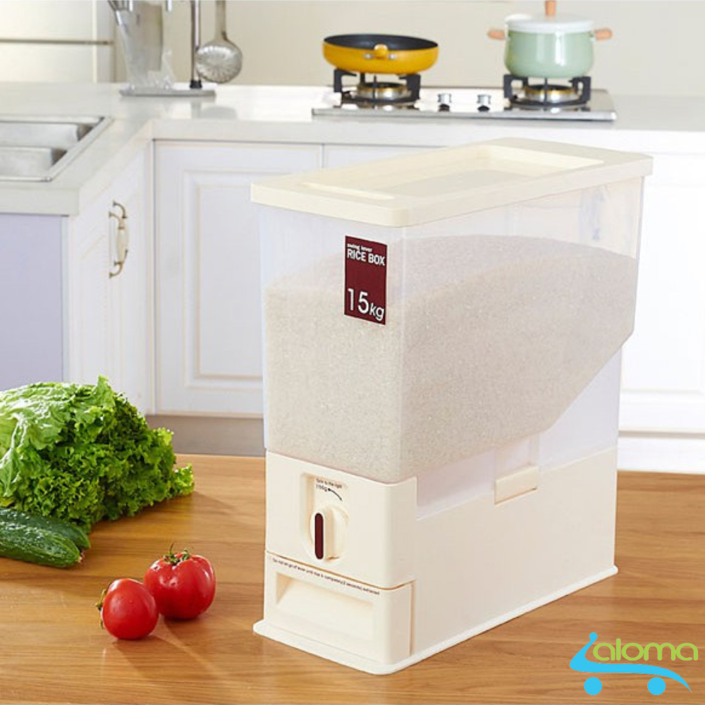 Thùng Đựng Gạo Ngăn Không Cho Nấm Mốc Gây Hư Hỏng Gạo