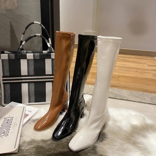 Boot đế giả gỗ da bóng hàng đẹp(l1 fullbox)