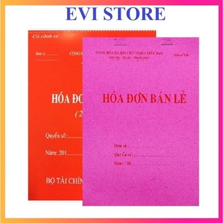 Hóa đơn bán lẻ A5 / Hóa đơn bán hàng 1 liên / 2 liên