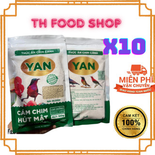 Combo 10 dưỡng cám chim hút mật yan 100gr