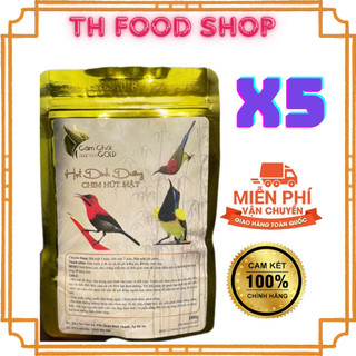 Combo 5 gói cám chim hút mật 500gr