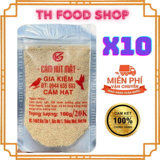 Combo 10 gói cám chim hút mật gia kiệm 1kg