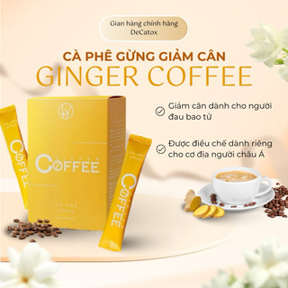Cà phê gừng giảm cân Ginger Coffee cam kết hàng chính hãng 100%