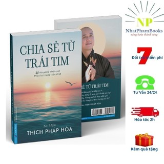 Sách chia sẻ từ trái tim - thầy thích pháp hòa - first news