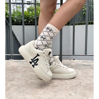 [ CHÍNH HÃNG ] Giày MLB Chunky Classic Base LA Cream
