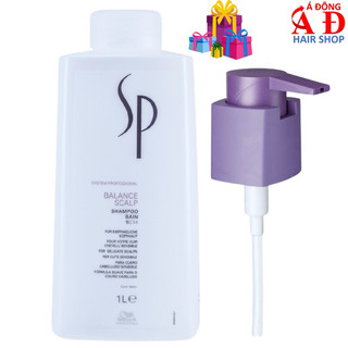 Dầu gội Chống rụng tóc cho da đầu nhạy cảm Sp Wella Balance Scalp 250ml/1000ml