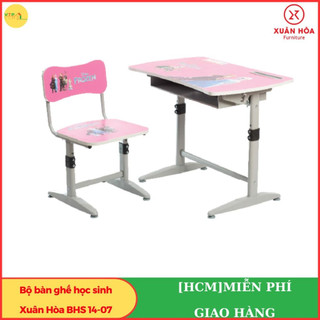 Bàn học sinh bhs-14-07 điều chỉnh theo tư thế xuân hòa