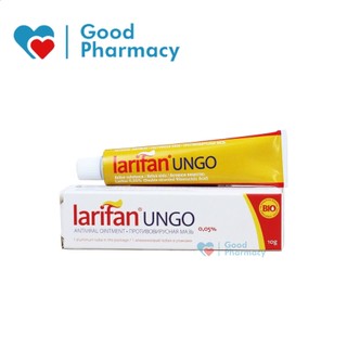 Kem bôi Larifan Ungo sùi mào gà, herpes, zona, giời leo, mụn cóc sinh dục, dự phòng mụn rộp sau xăm môi