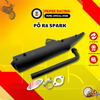 Pô Tăng R8 Dáng Spark Thế Hệ Mới Gắn Sirius 110, Exciter 135 2006-2014 Phụ Kiện Xe PKPEE