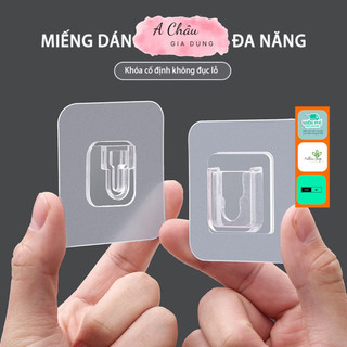 Miếng Dán Chữ U Siêu Dính ,Miếng Dán Tường Chữ U Lõm, Móc Dán Tường Dự Phòng