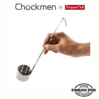 Dụng cụ múc chockmen inox cao cấp muỗng đong chất lỏng cán dài muôi múc rượu dấm gáo vá đong gia vị