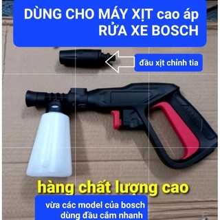 Súng rửa xe cho máy rửa xe bosch, súng rửa xe bosch