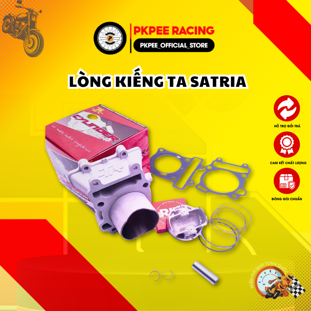 Lòng Kiếng TA Racing Gắn Raider Fi, Satria Fi 62mm, 68mm Phụ Kiện Xe PKPEE