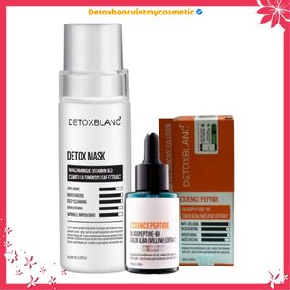 [Khuyến mại]Combo mờ nám tàn nhang chống lão hoá phục hồi dưỡng trắng da Detox blanc