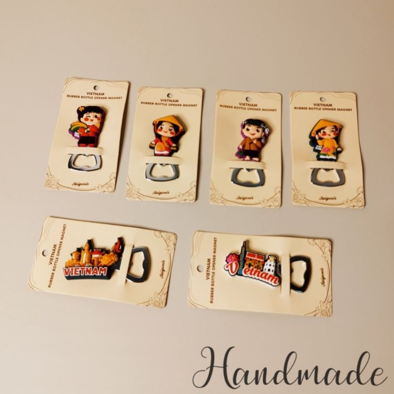 Khui bia kèm nam châm hít tủ lạnh - Magnet