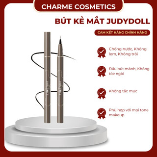 Bút Kẻ Mắt Nước JUDYDOLL Nét Siêu Mảnh 0.014mm Chống Nước Chống Lem Lâu Trôi Khô Nhanh