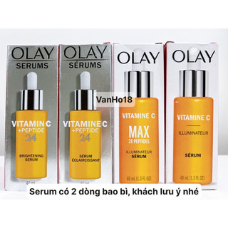 [Mã COSBAUH3 giảm 8% đơn 300K] Serum chống lão hóa, sáng da Olay Vitamin C + Peptide 24 Brightening