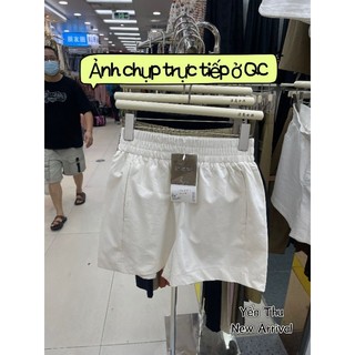 Quần sooc phồng cạp cao sml QC