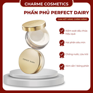 Phấn Phủ PERFECT DIARY Chống Thấm Nước Lâu Trôi Mềm Mịn Nhẹ Nhàng Kiềm Dầu Lên Đến 12h 7g