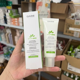 Kem dưỡng ẩm BABÉ Stop AKN Mattifying Moisturiser cho da dầu mụn 50ml